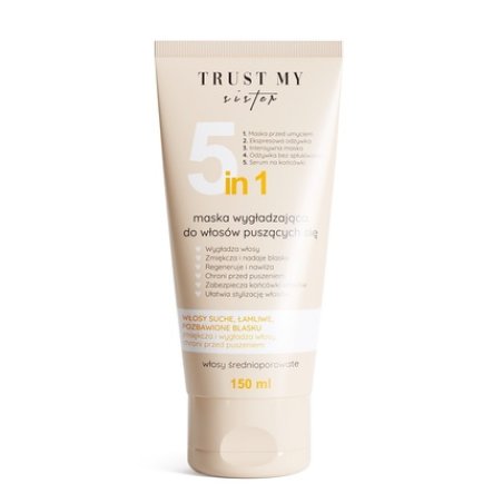 Trust My Sister 5 In 1 Smoothing Mask For Medium Porosity Hair 150ml