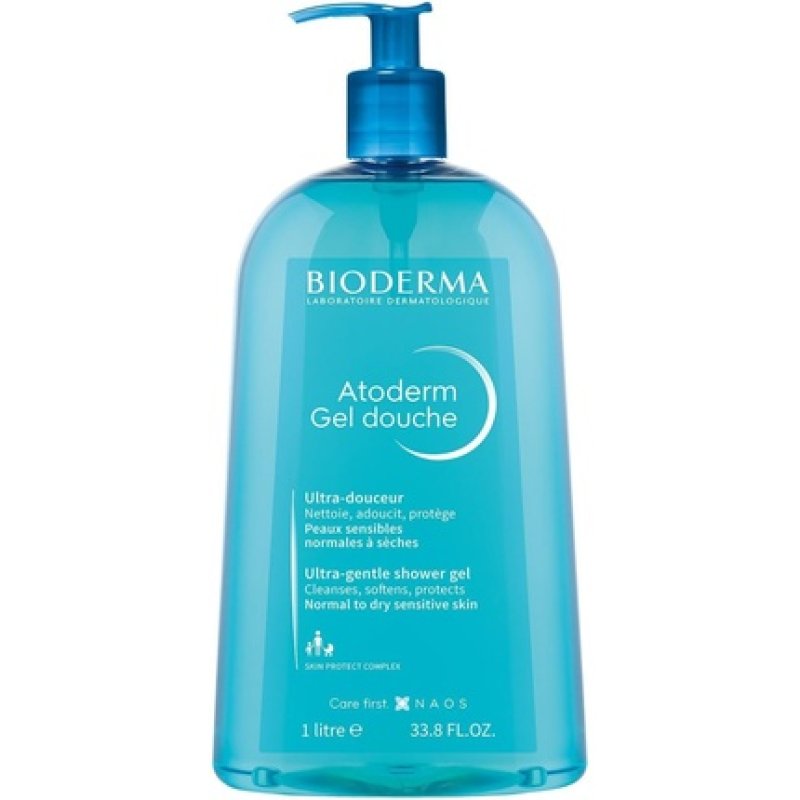Bioderma Atoderm Shower Gel Body Wash for Normal, Dry & Sensitive Skin