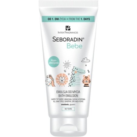 Seboradin Bebe Intensive Moisturizing Washing Lotion for Babies Children and People with Sensitive Dry Atopic Skin
