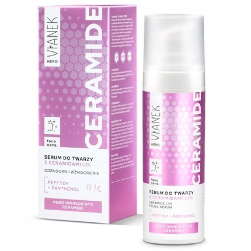 Vianek Hero Ceramide Face Serum With Ceramides 1.3%, 30 Ml