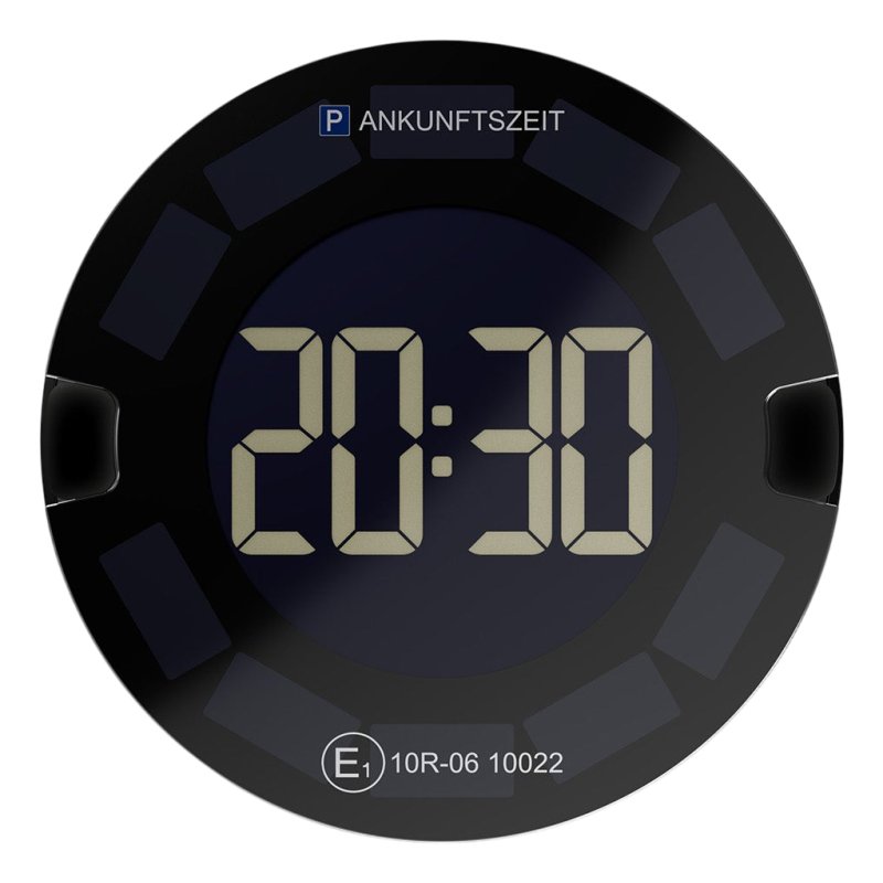 OOONO P-DISC NO3 (elektrische Parkscheibe) - black