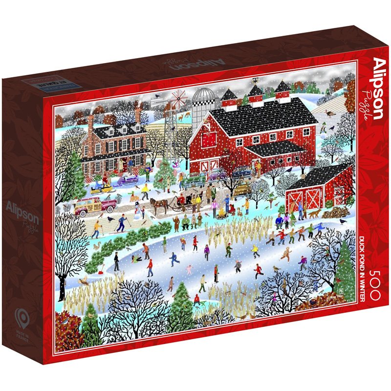 PUZZLE 500P ETANG CANARDS HIVER