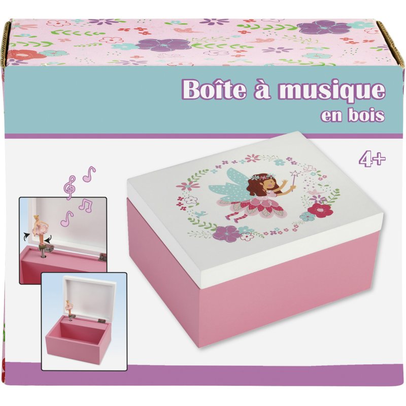 BOITE A MUSIQUE EN BOIS