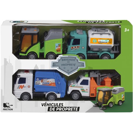 4 CAMIONS CITY SERVICE 15CM FR