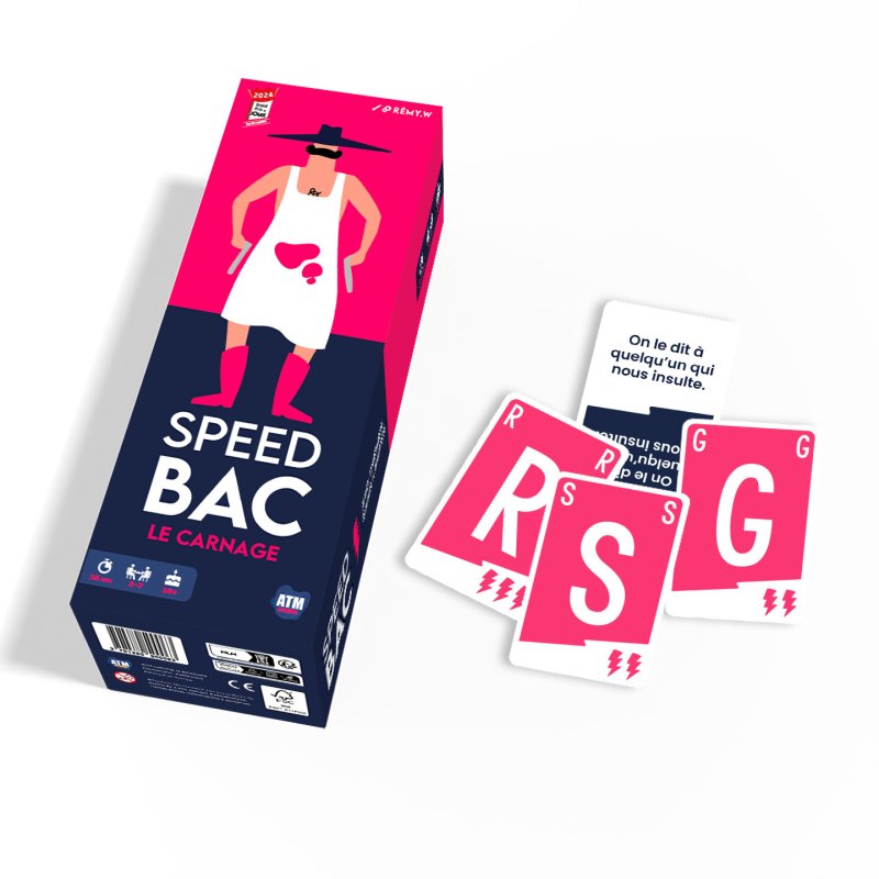 JEU SPEED BAC ROUGE