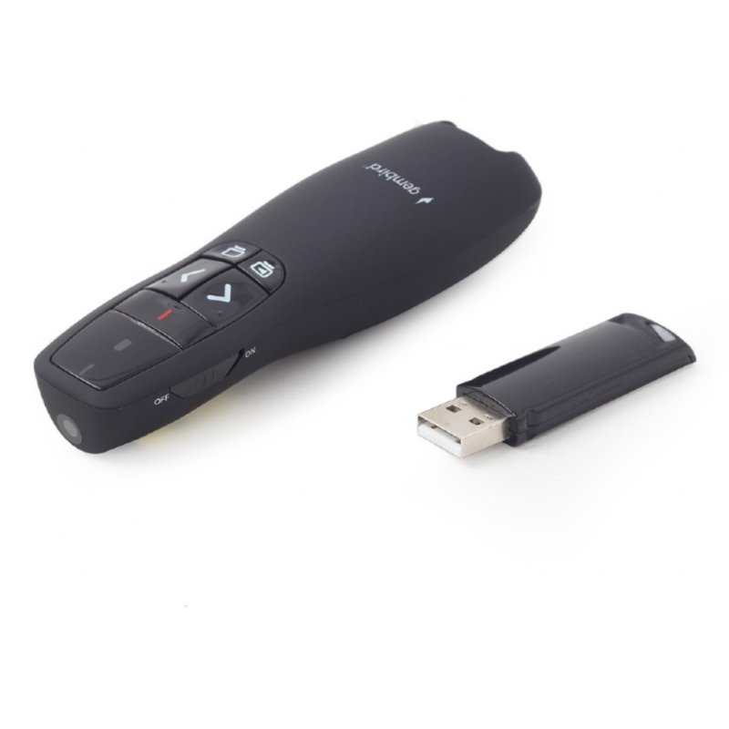 PRESENTADOR INALAMBRICO GEMBIRD CON PUNTERO LASER WP-L-12