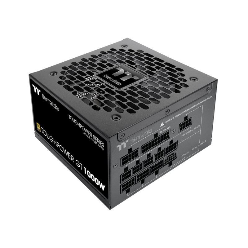 Toughpower GT 1000W (schwarz, 1x 12-Pin High Power GPU, 5x PCIe, Kabelmanagement, 1000 Watt)