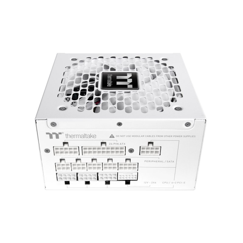 Toughpower GT Snow 1000W (weiß, 1x 12-Pin High Power GPU, 5x PCIe, Kabelmanagement, 1000 Watt)