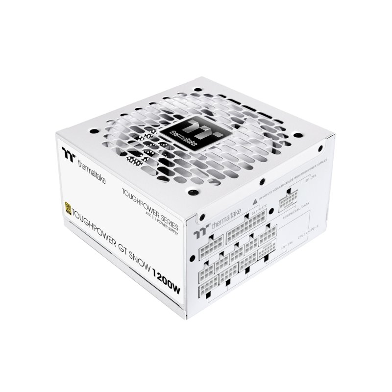 Toughpower GT Snow 1200W (weiß, 2x 12-Pin High Power GPU, 5x PCIe, Kabelmanagement, 1200 Watt)