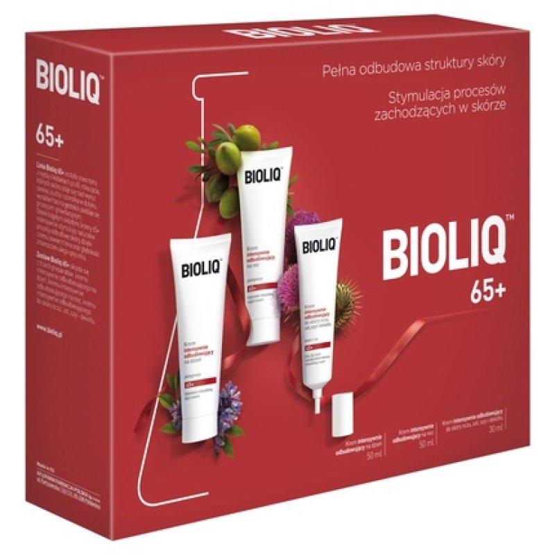 Bioliq Set 65 Day Cream 50ml Night Cream 50ml Eye, Lip, Neck And Decollete Cream 30ml
