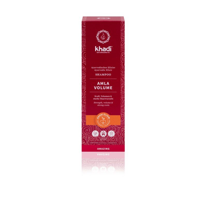 Khadi Amla Volume Ayurvedic Shampoo 100% Natural Silicone & Sulfate-Free