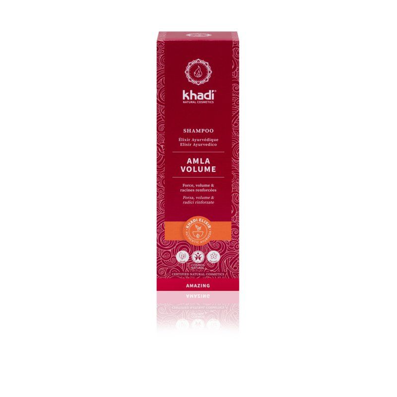 Khadi Amla Volume Ayurvedic Shampoo 100% Natural Silicone & Sulfate-Free