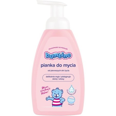 Bambino Baby Washing Foam 500ml