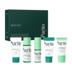 Purito Seoul Best Kit Skincare Routine with Panthenol Cleanser and Cream