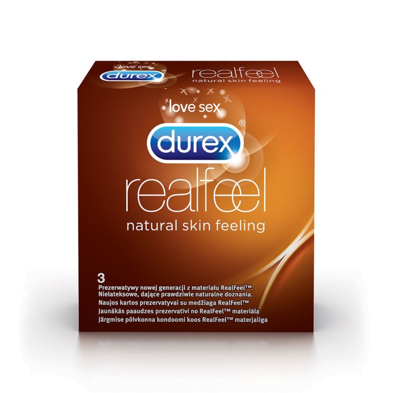 Durex Real Feel 3 pièce(s)