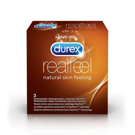 Durex Real Feel 3 pièce(s)