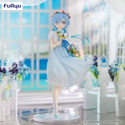 RE ZERO - Rem "Bridesmaid" - Statuette Trio-Try-It 21cm