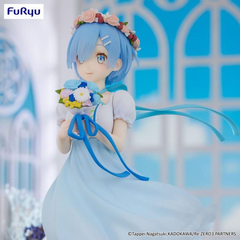 STOCKICX2 - RE ZERO - Rem "Bridesmaid" - Statuette Trio-Try-It 21cm