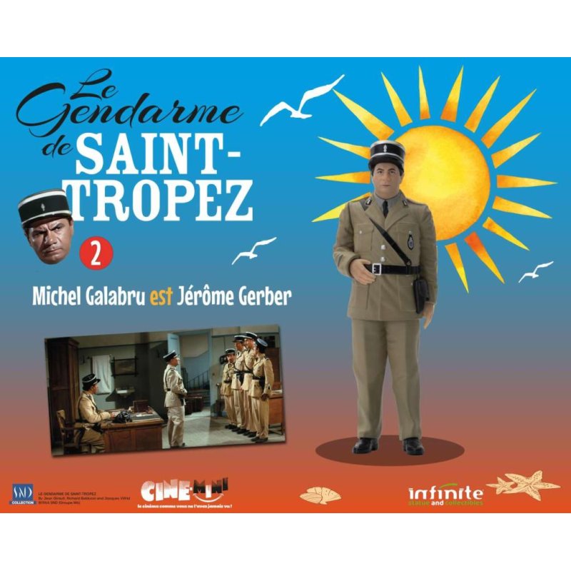 LE GENDARME DE SAINT-TROPEZ - Jérôme Gerber - Figurine 10cm