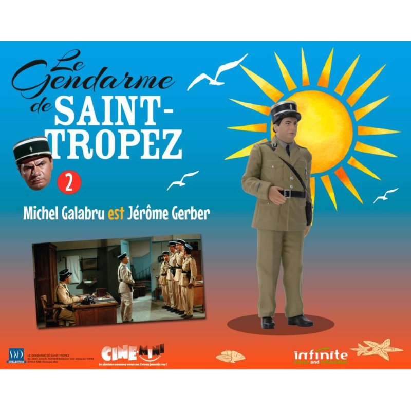 LE GENDARME DE SAINT-TROPEZ - Jérôme Gerber - Figurine 10cm