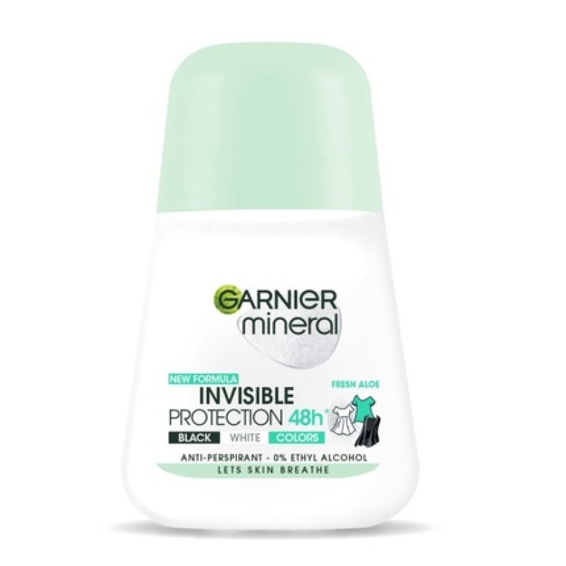 Garnier Invisible Protection 48h Women Roll-On Antiperspirant Fresh Aloe 50ml