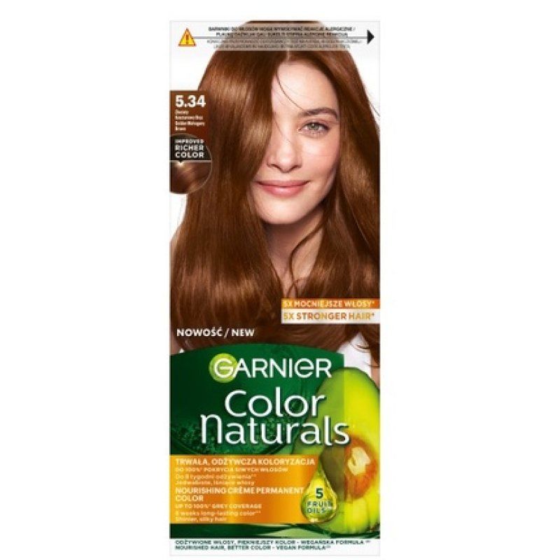 Garnier Color Naturals Hair Color 534 Golden Brown