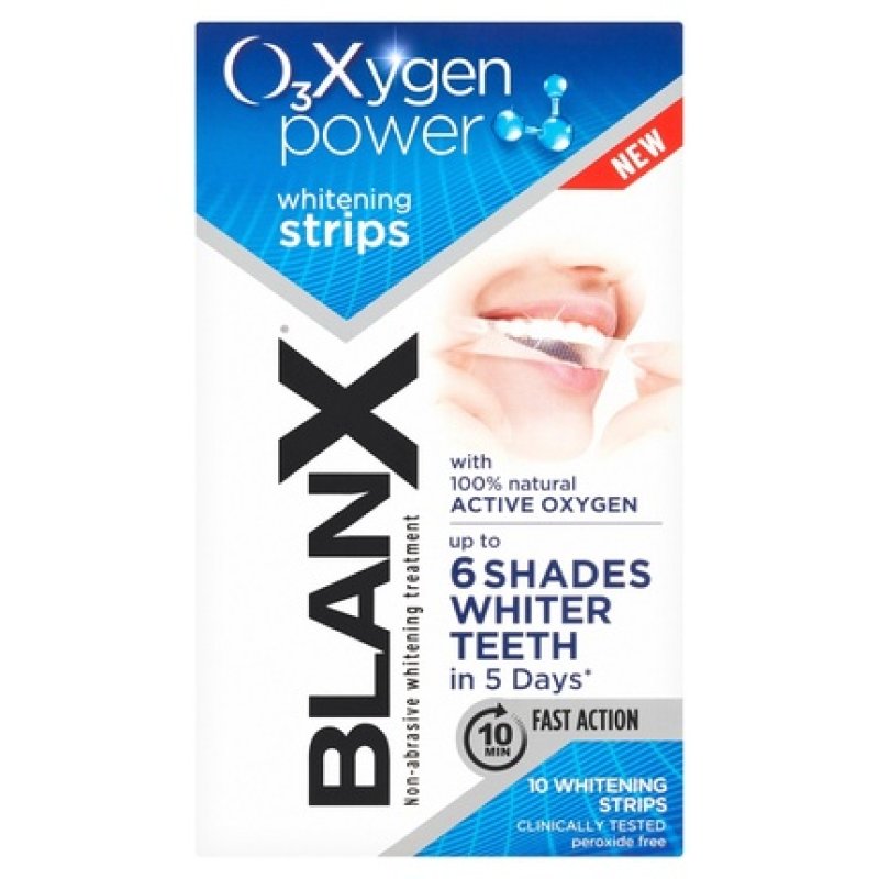 Blanx O3x Whitening Strips - 10 Pieces
