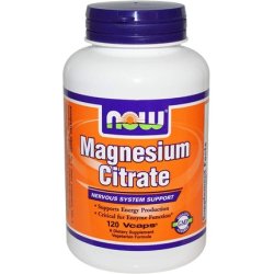 Now Foods Magnesium Citrate 200mg 100 Tablets