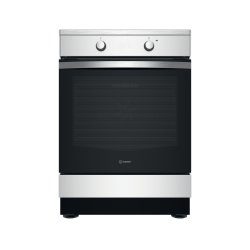 Indesit IS67IQ5KCX/E Freestanding cooker A Electric Zone induction hob Black, Stainless steel