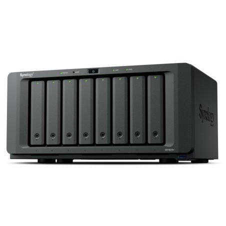 Synology DiskStation DS1825 serveur de stockage NAS Ryzen Embedded V1500B 8 Go DDR4 0 To Noir