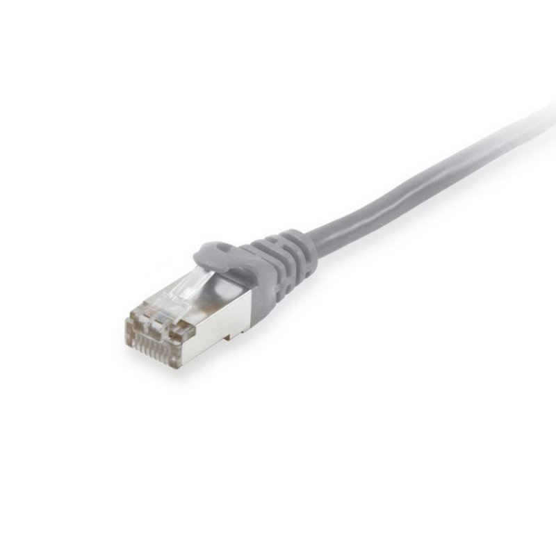 Equip Cat.6A S/FTP Patch Cable, Grey, 0.15m