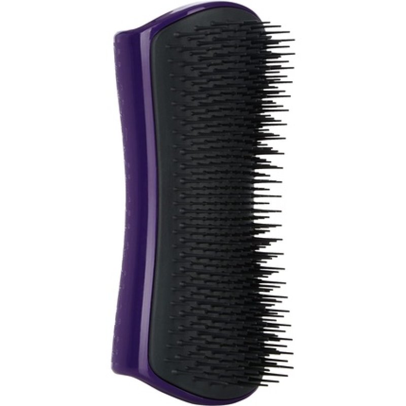 Perie pentru animale Tangle Teezer Pet Teezer De-Shedding & Dog Grooming Purple Black, Blana lunga/dubla