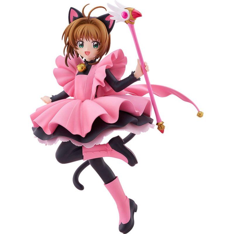 Cardcaptor Sakura statuette PVC Pop Up Parade Sakura Kinomoto: Black Cat Costume Ver. L Size 22 cm
