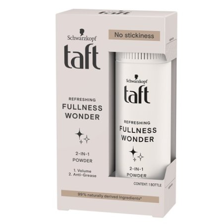 Taft Fullness Wonder 2-In-1 Hair Powder For Volume And Refreshment 10g