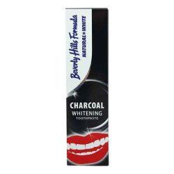 Natural White Charcoal Whitening Toothpaste by BEVERLY HILLS - 100ml