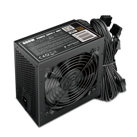 Gembird CCC-PSU80P-BBP-600 unité d'alimentation d'énergie 600 W 24-pin ATX ATX Noir