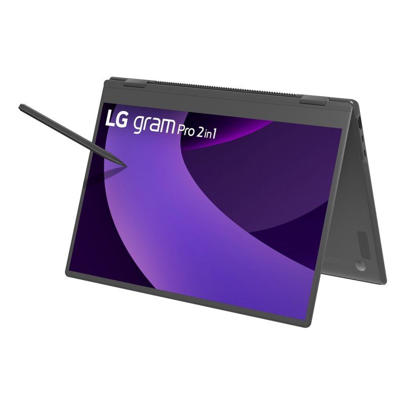 LG Gram Pro 16TB90TP Intel Core Ultra 7 255H Hybrid (2-in-1) 40.6 cm (16") Touchscreen WQXGA 16 GB LPDDR5x-SDRAM 1 TB