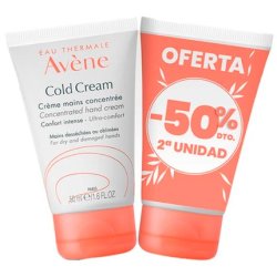 Avene Cold Cream Hand Cream 50ml - Pack of 2