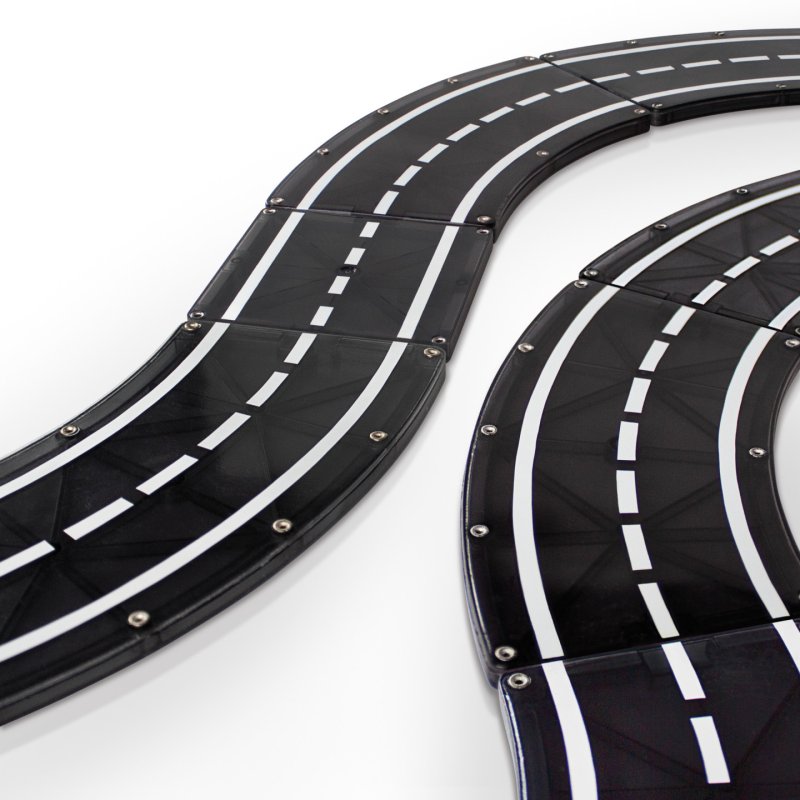 Magna-Tiles XTRAS: Roads 12-Piece Set