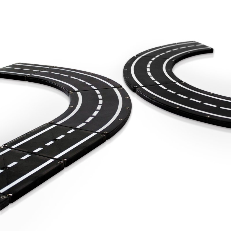 Magna-Tiles XTRAS: Roads 12-Piece Set