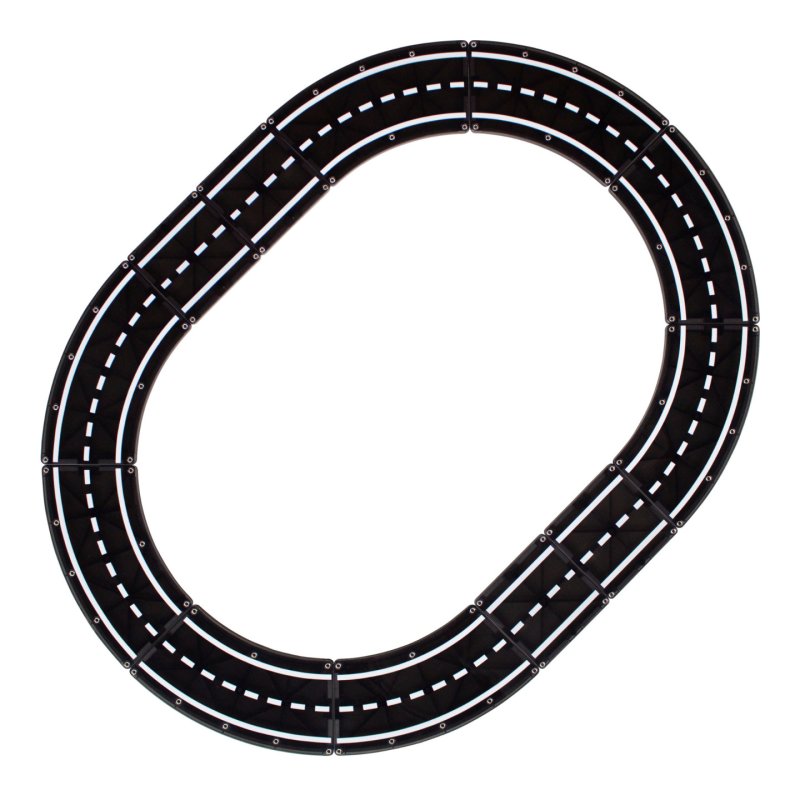 Magna-Tiles XTRAS: Roads 12-Piece Set