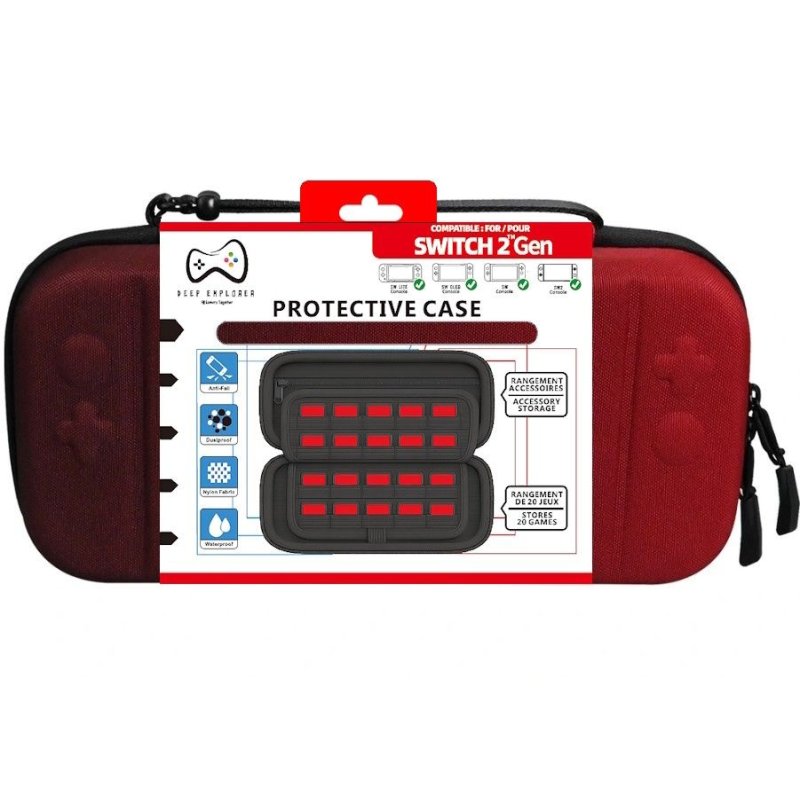 Deep Explorer - Protective Case Red