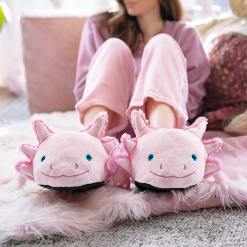 Axolotl Slippers – Cozy, Cute & Quirky