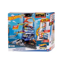 Hot Wheels City Transforming Race Tower