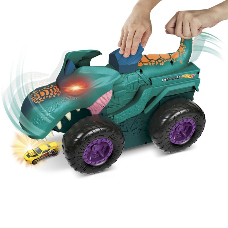 Hot Wheels Monster Trucks – – Véhicule Mega Wrex Extrême