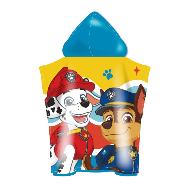 Paw Patrol - microfiber poncho - 50 x 100 cm (PW16855)