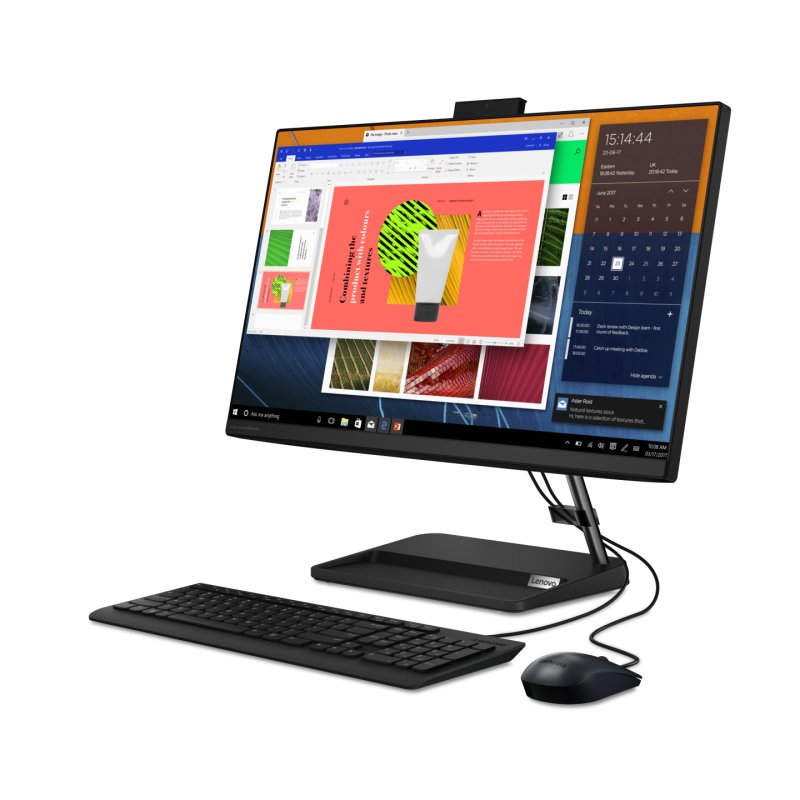 Lenovo IdeaCentre AIO 3 24ALC6 AMD Ryzen™ 5 7430U 60,5 cm (23.8") 1920 x 1080 pixels PC All-in-One 16 Go DDR4-SDRAM
