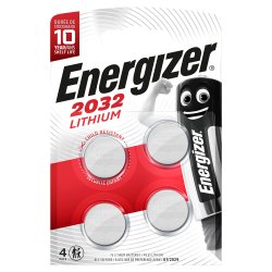 BATERIA ENERGIZER SPECJALISTYCZNA CR2032 4 sztuki 3V ECO