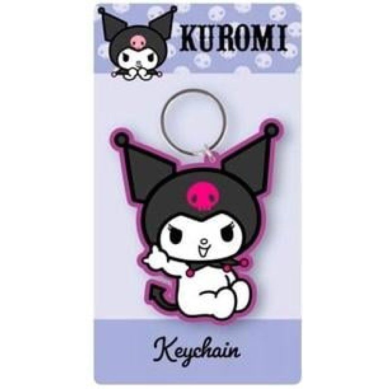 KUROMI - Violet - Porte-clés en Caoutchou