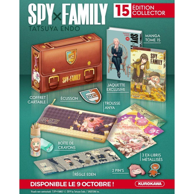 STOCKJBE1 - A VENIR SPY x FAMILY - Tome 15 - EDITION COLLECTOR